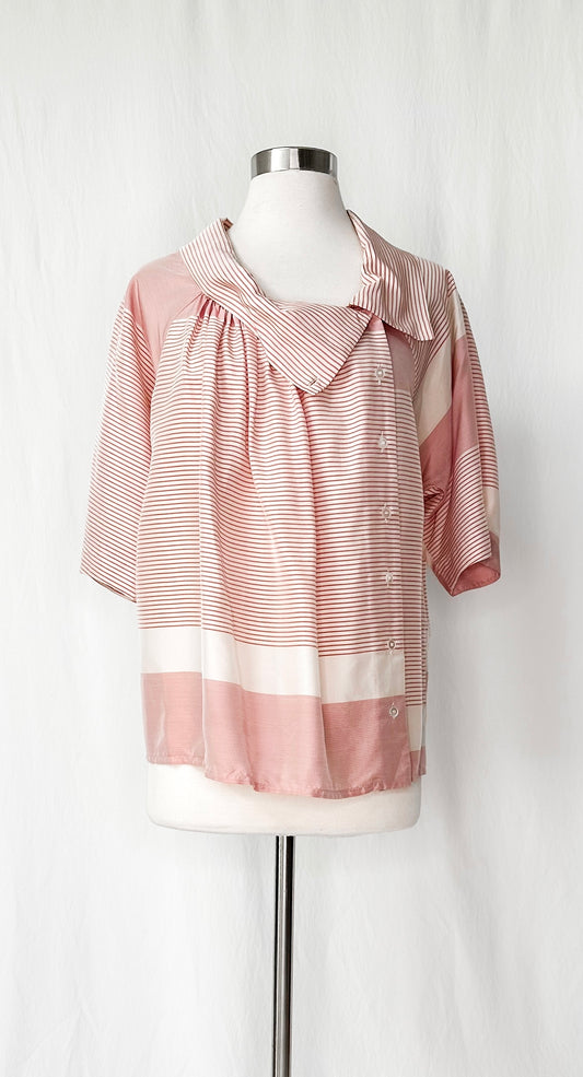 Stella McCartney Silk Angled Button Down Top (IT 42 or 6)
