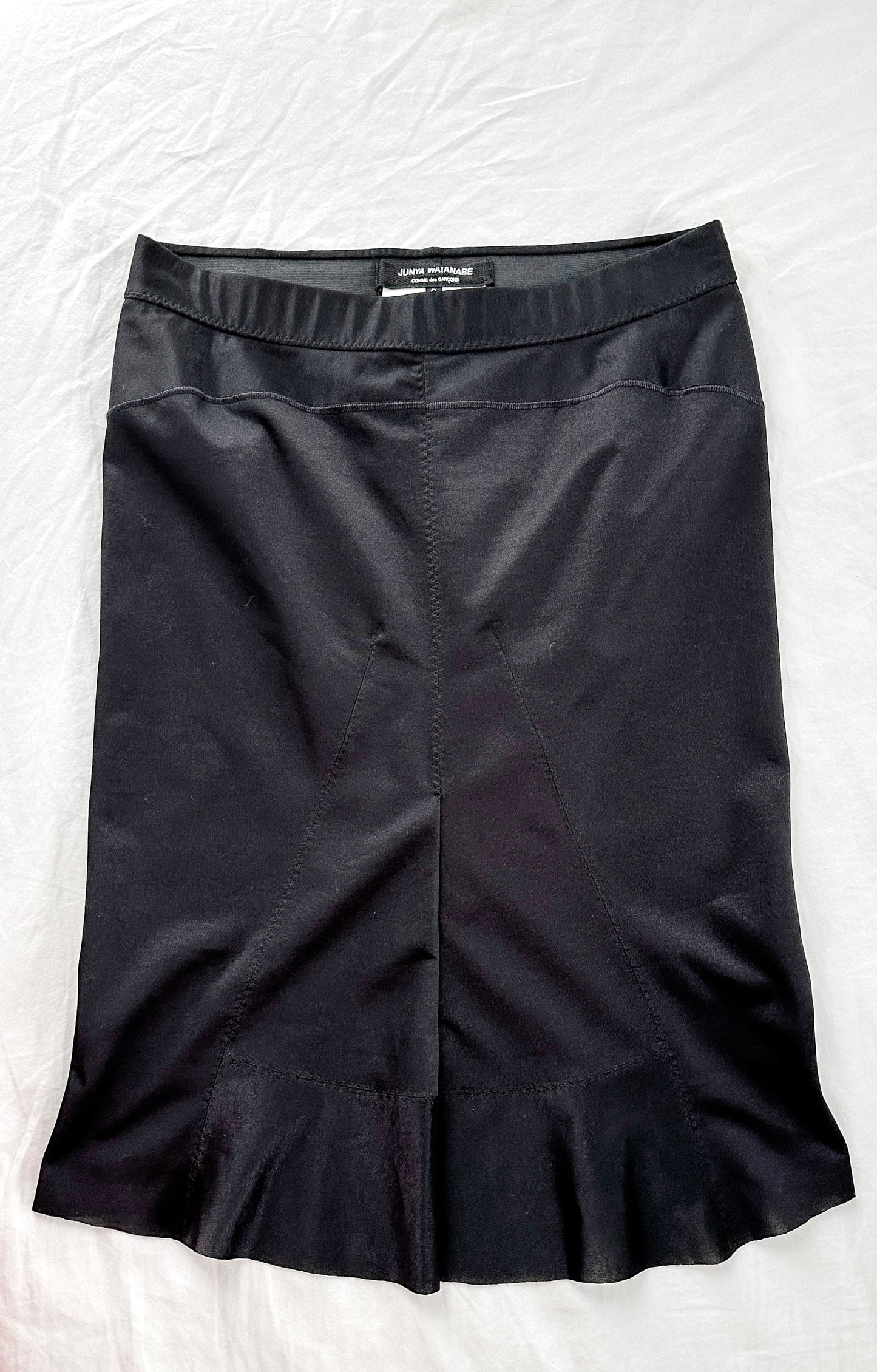 Vintage Fall 2003 Junya Watanabe Comme des Garçons Black Pencil Skirt (S)