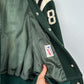 Vintage 70s Elyria Catholic Panthers Green Varsity Lettermen Jacket (S)