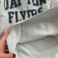 Vintage 00s Dayton Flyers Gray Navy Champion Reverse Weave Pullover Sweatshirt (S)