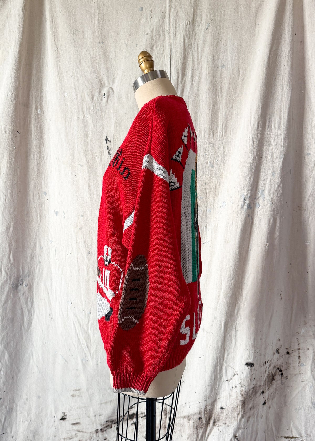 Vintage 90s BellePointe OSU Cardigan (L)