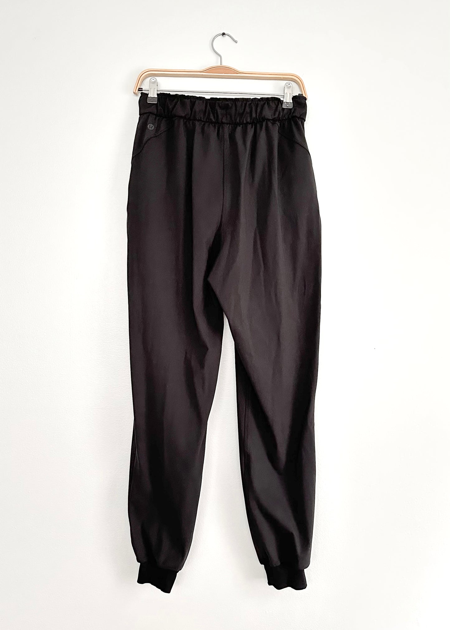 Lululemon Stretch High-Rise Jogger Pants in Black (6)