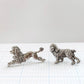 Vintage Beau Sterling Silver Standard Poodle Dog Brooch  Mid-Century Animal Pin