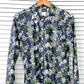 Vintage Terry Floral Button Down (S)