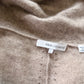 360 Cashmere Light Brown Tan Long Cardigan (L)