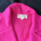 Vintage 90s St. John Pink Gold Button  Knit Vest Top (L)