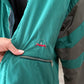 Vintage 80s Bogner Teal Gray Winter Ski Jacket (XL)