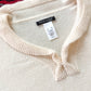 Anne Klein Cream 100% Cashmere Knit Top (S)
