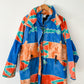 Vintage 90s Azure Geometric Cocoon Jacket (XL)