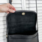 Vintage Coach City Bag #9790 Black Leather Purse