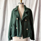Frank & Eileen Belfast Cropped Sweatshirt Peacoat Jacket (M)