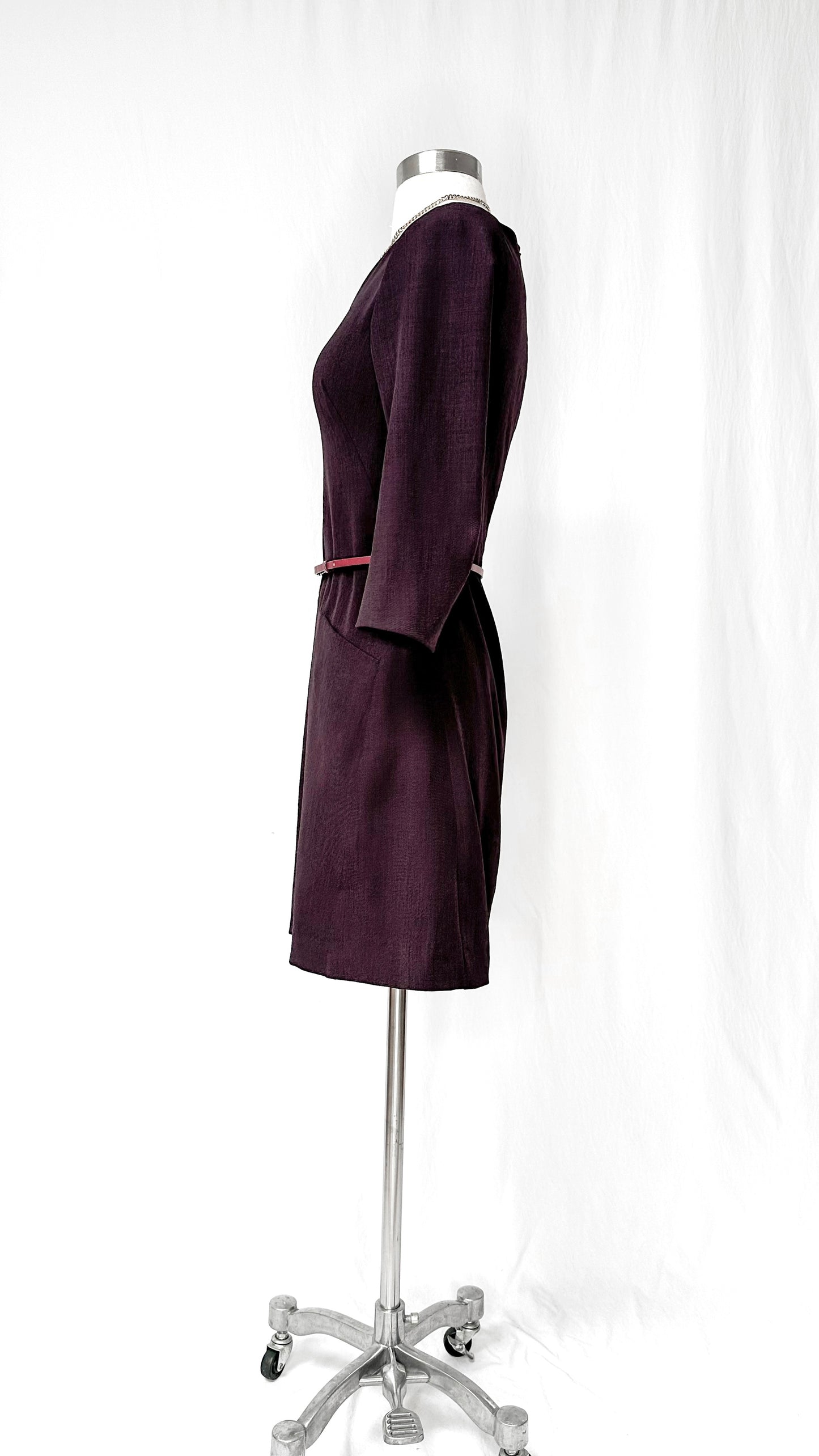 M.M. Lafleur Alexandra Dress in Aubergine (2)