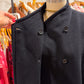 Max Mara Black Wool Long Coat (US 14)