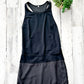 Lululemon Blissed Out Black and Gray Racerback Tank Dress (4)