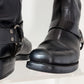 Harley-Davidson Black Leather Harness Motorcycle Biker Boots (men’s 9 US)
