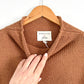 Demylee x J.Crew Heavy Wool Roll Neck Pullover Knit Sweater