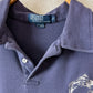 Vintage Polo Ralph Lauren Sailfish Swordfish Navy Embroidered Collared Shirt (mens XL)