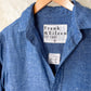 Frank & Eileen Hunter Shirt Dress in Blue Linen Speckle