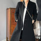 Kristen Blake Timeless Cashmere Blend Black Coat (S or 2/4)