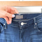 MOTHER The Weekender Fray Denim Flare Mid-Rise Jeans in Tongue and Chic (33)