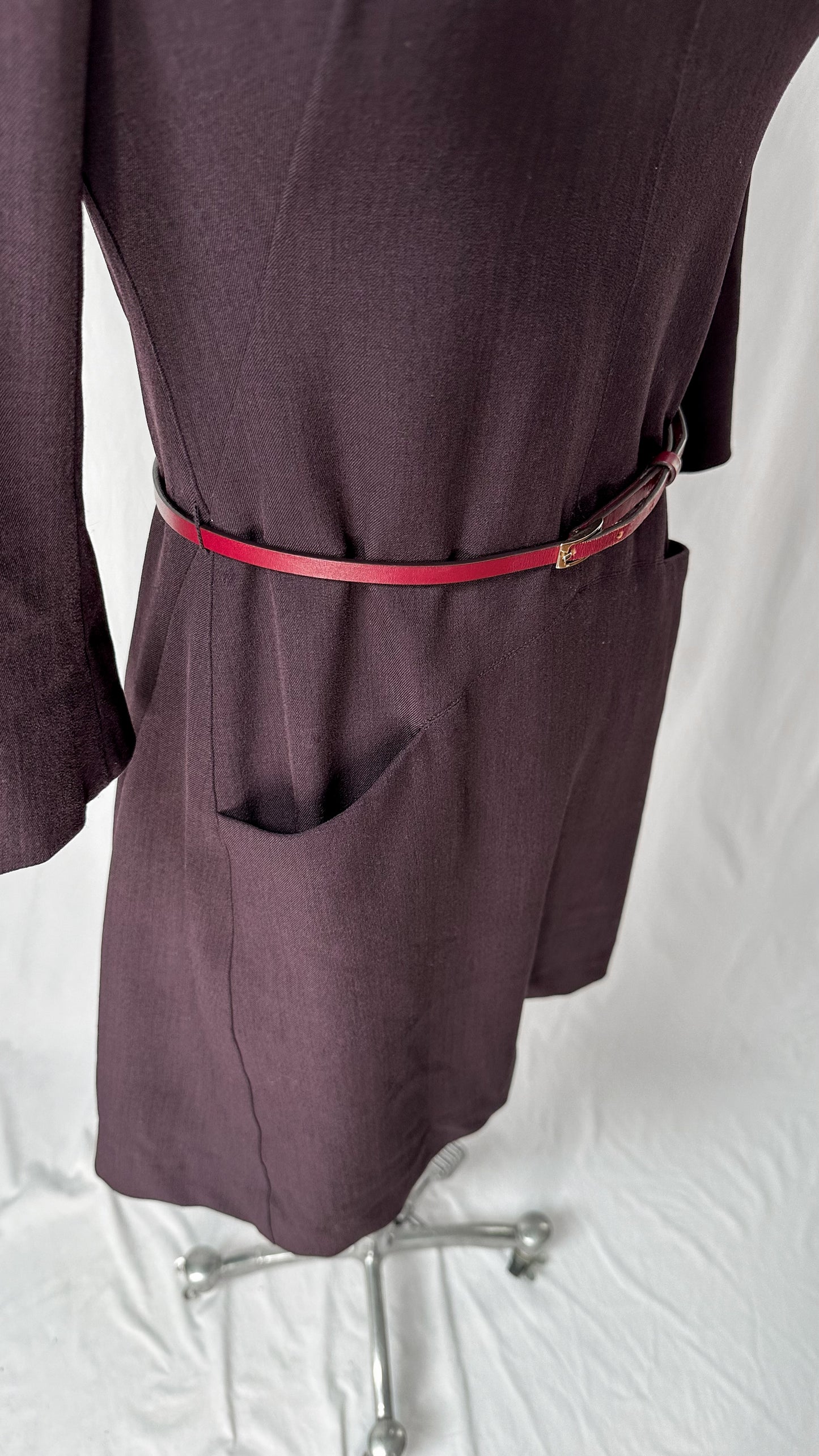 M.M. Lafleur Alexandra Dress in Aubergine (2)