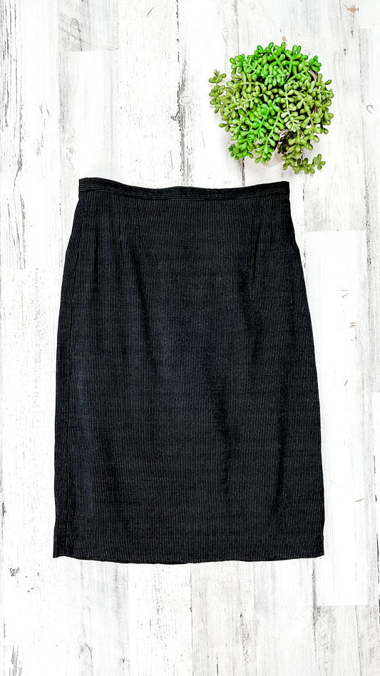 Vintage 90’s Giorgio Armani Pin Stripe Skirt (8)