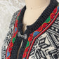 Vintage 90s Sweater Market Copenhagen Fair Isle Nordic Cardigan Sweater (L)