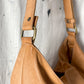 Avorio XL Light Tan Leather Satchel Purse
