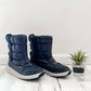 Sorel Out and About Puffy Boots in Navy (8)