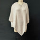 + Beryll Light Brown Mocha Cashmere Capelete Knit Sweater (one size)