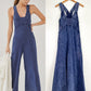 Anthropologie Daily Practice The Palmra Jumpsuit in Blue (M)