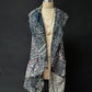 Mieko Mintz Vintage Kantha Cotton Draped Vest