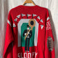 Vintage 90s BellePointe OSU Cardigan (L)