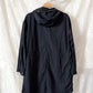 Zadig & Voltaire Black Long Kaze Nylon Parka Jacket