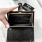 Vintage 2003 Chanel Black Lambskin Leather Bi-Fold Large Wallet