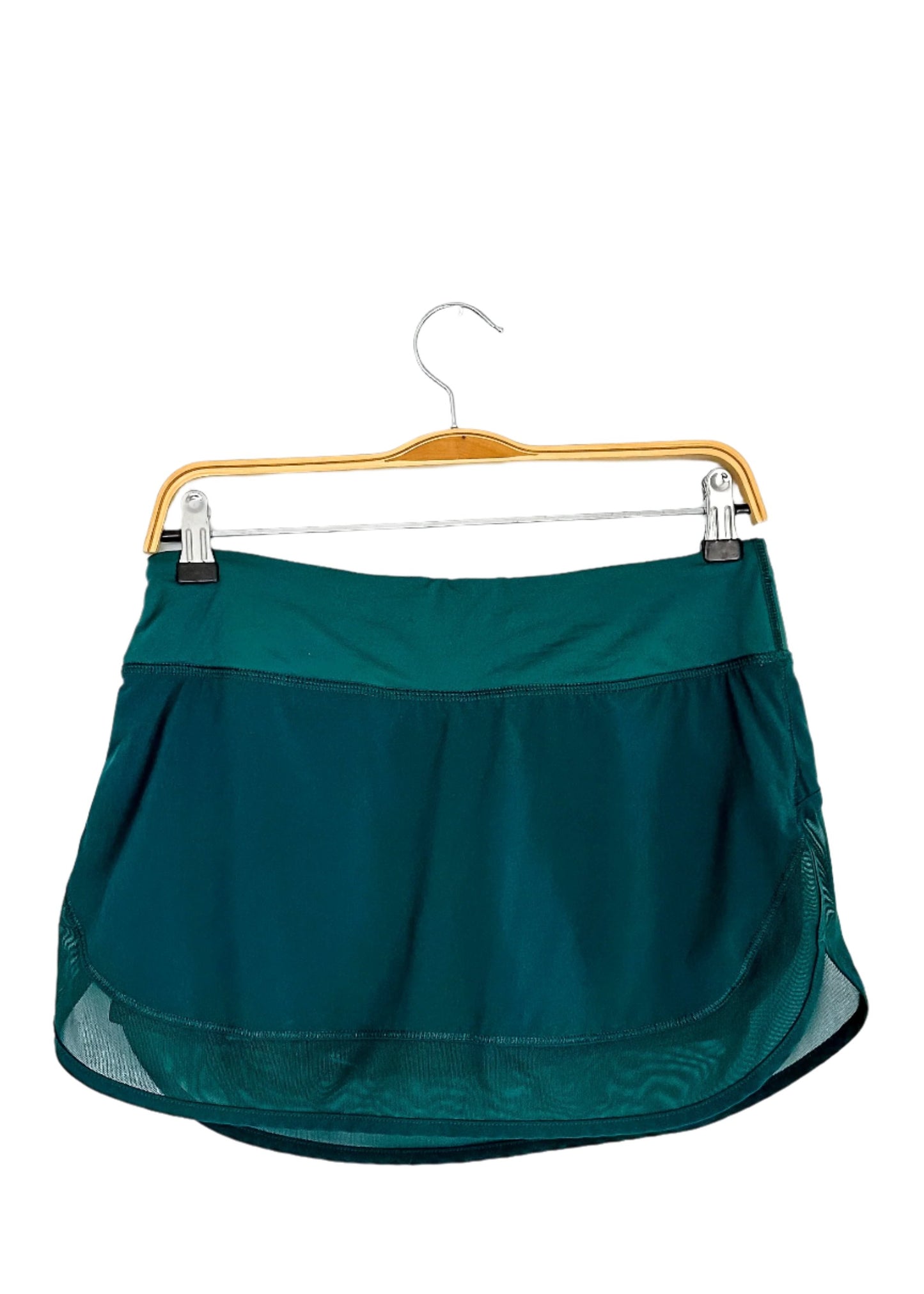 Lululemon Hotty Hot Skirt Skort in Dark Green (6)