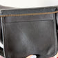 Vintage 90s Coach Black Leather XL Duffle Sac Bucket Purse # 9085