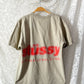Stüssy Blur Tee in Khaki / Red Orange Graphic (M)