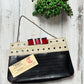 Vintage 80s Steamboat Leather Clutch Purse