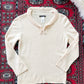 Anne Klein Cream 100% Cashmere Knit Top (S)