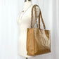 Vintage 90s Chanel Large Timeless Shopping Leather Tote Purse