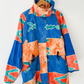 Vintage 90s Azure Geometric Cocoon Jacket (XL)