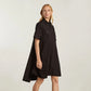 Everlane Day Tripper Black Shirt Dress (XL)