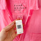 NEW Frank & Eileen Featherweight Pink Cotton Button Down Shirt (L)