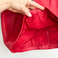 Vintage Wilson's Red Leather Belted Skirt