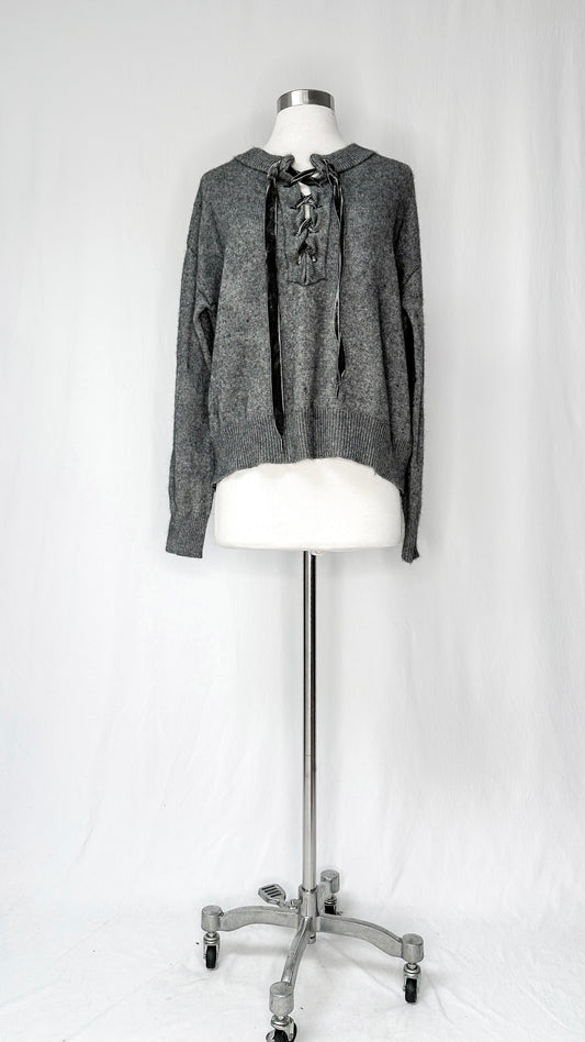 Rails Olivia Gray Wool Cashmere Sweater