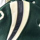 Vintage 70s Elyria Catholic Panthers Green Varsity Lettermen Jacket (S)