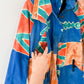 Vintage 90s Azure Geometric Cocoon Jacket (XL)