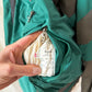 Vintage 80s Bogner Teal Gray Winter Ski Jacket (XL)