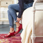 NEW Dansko Red Leather Loralie Mary Jane Wedge Shoes (41 or 10)